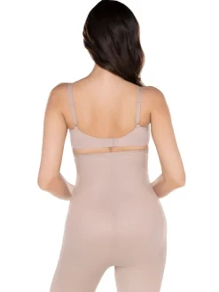 Miraclesuit Extra Firm High Waisted Long Leg Shaping Shorts Warm Beige Sale