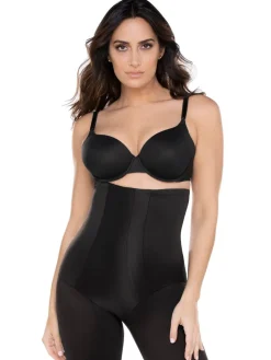 Miraclesuit Extra Firm High Waisted Long Leg Shaping Shorts Black Hot