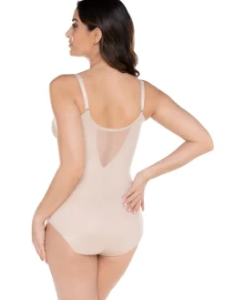 Miraclesuit Extra Firm Sexy Sheer Shaping Underwired Bodybriefers Nude Best