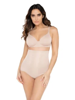 Miraclesuit Extra Firm Tummy Control High Waist Briefs Stucco Clearance