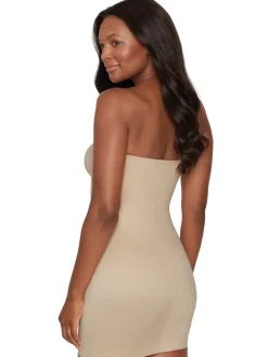 Miraclesuit Firm control showstopper Multiway & Strapless Slip Nude New