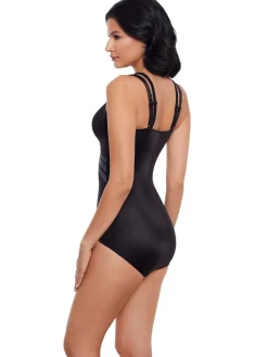 Miraclesuit Modern Miracle™ Open Bust, Wear Your Own Bra Shaping Bodysuit Black Hot