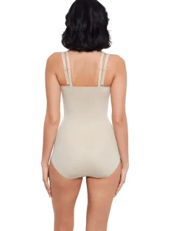 Miraclesuit Modern Miracle™ Open Bust, Wear Your Own Bra Shaping Bodysuit Nude Hot