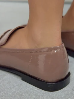 Next Forever Comfort® Round Toe Penny Loafers Mocha Brown Discount