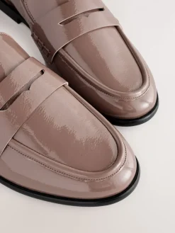 Next Forever Comfort® Round Toe Penny Loafers Mocha Brown Discount