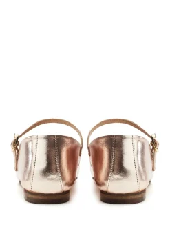 Moda in Pelle Larina Classic Maryjane Ballet Flats Gold Online