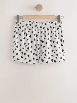 Next Monochrome Short Set Pyjamas 3 Pack Best