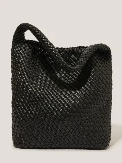 Monsoon Black Pree Woven Hobo Bag Best
