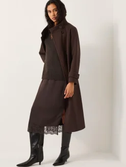 Monsoon Brown Fay Jumper Slip Dress