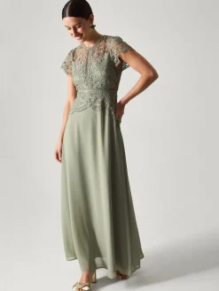 Monsoon Green Monica Lace Bridesmaid Dress Best