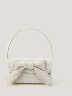 Monsoon Natural Ayla Beaded Bow Bag Hot