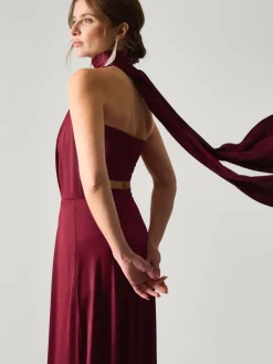 Monsoon Thea Multiway Bridesmaid Dress Red Discount