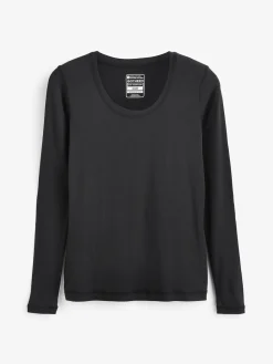 Mountain Warehouse Keep The Heat Quick Drying Thermal Top Black Sale