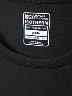 Mountain Warehouse Keep The Heat Quick Drying Thermal Top Black Sale