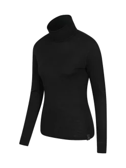 Mountain Warehouse Black Womens Merino Thermal Top Hot