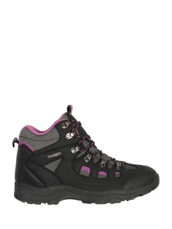 Mountain Warehouse Black Adventurer Womens Waterproof Walking Boots Sale