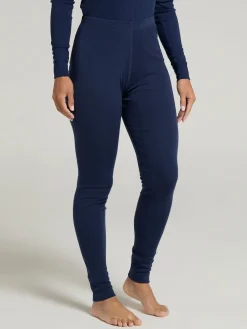 Mountain Warehouse Womens Talus Thermal Top & Joggers Set Blue Hot