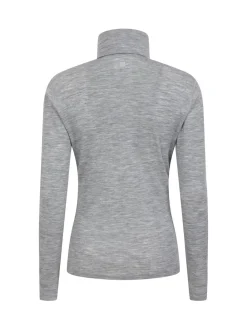 Mountain Warehouse Grey Womens Merino Thermal Top Best