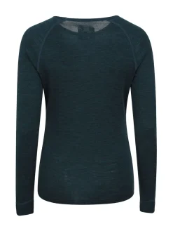 Mountain Warehouse Womens Merino II Thermal Top Light Blue Discount