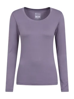 Mountain Warehouse Keep The Heat Quick Drying Thermal Top Purple