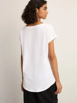 Next Multi Cap Sleeve 100% Cotton T-Shirts 7 Pack Best