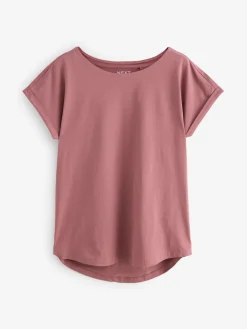 Next Multi Cap Sleeve 100% Cotton T-Shirts 7 Pack Best