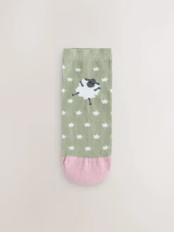 Next Multi Sheep Print Trainer Socks 4 Pack Online