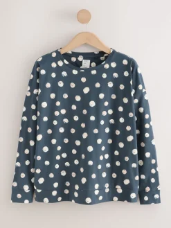 Next Multi Spot Long Sleeve Pyjamas 3 Pack Hot