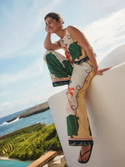 Next Multi Wide Leg Trousers Clearance