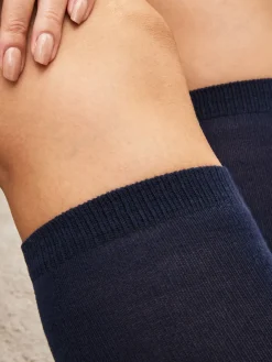 Next Modal Blend Knee High Socks 2 Pack Navy Blue Online