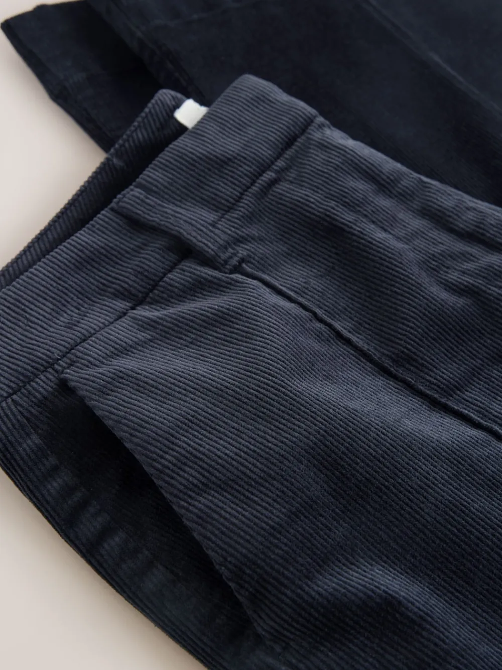 Next N. Premium Cord Bootcut Trousers Navy Blue Sale