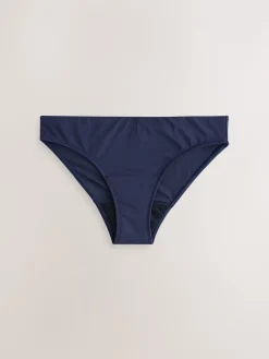 Next Navy Blue Period High Leg Bikini Bottom Hot