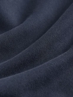 Next Navy Blue Relaxed Fit Essentials Longline Sweatshirt with Pockets Best