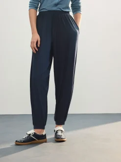 Next Jersey Harem Joggers Navy