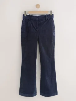 Next Navy N. Premium Cord Bootcut Trousers Sale