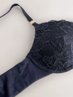 Next Pad Full Cup Premium Ultimate Comfort T-Shirt Bra Navy Discount