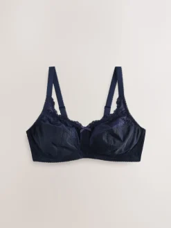 Next Total Support Full Cup Lace Ultimate Comfort Bras 3 Pack Navy/Berry/Pink Online