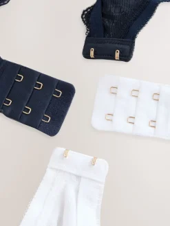 Next Navy/White DD+ Non Pad Full Cup Modal & Lace Bras 2 Pack New