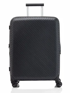 Nere Black BONDI 66CM Medium Suitcase New