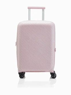 Nere BONDI 56CM Expandable Suitcase Pink Hot
