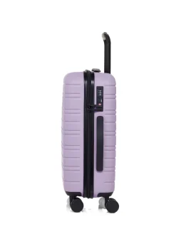 Nere STORI 55CM Cabin Suitcase Purple New