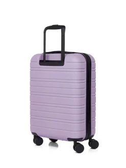 Nere STORI 55CM Cabin Suitcase Purple New