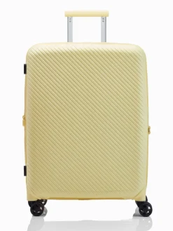 Nere BONDI 66CM Medium Suitcase Yellow New
