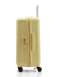 Nere BONDI 66CM Medium Suitcase Yellow New