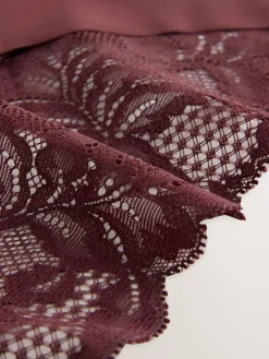 Next Neutral Midi No VPL Lace Back Briefs 5 Pack Clearance