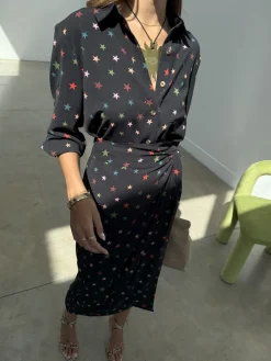 Never Fully Dressed Black Star Jaspre Skirt Outlet