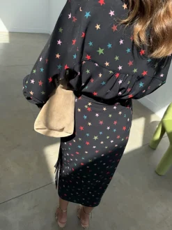 Never Fully Dressed Black Star Jaspre Skirt Outlet