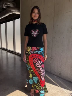 Never Fully Dressed Black Petite Amara Dorris Skirt Discount