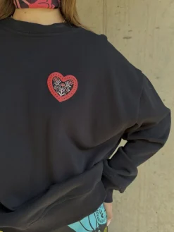 Never Fully Dressed Black Amara Sweatshirt Best