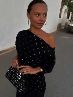 Never Fully Dressed Black Sunshine Tilly Dress Hot